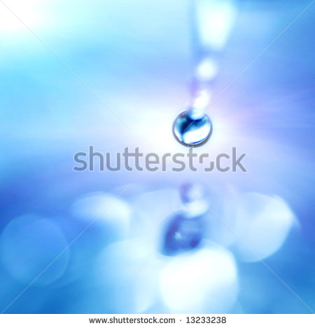 Water Droplet Falling Water Droplet Falling