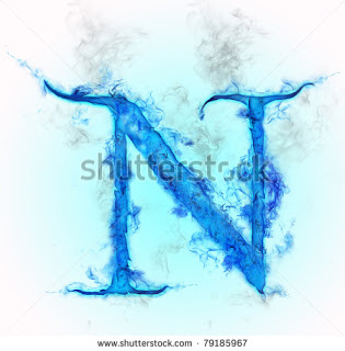 Water Letter N