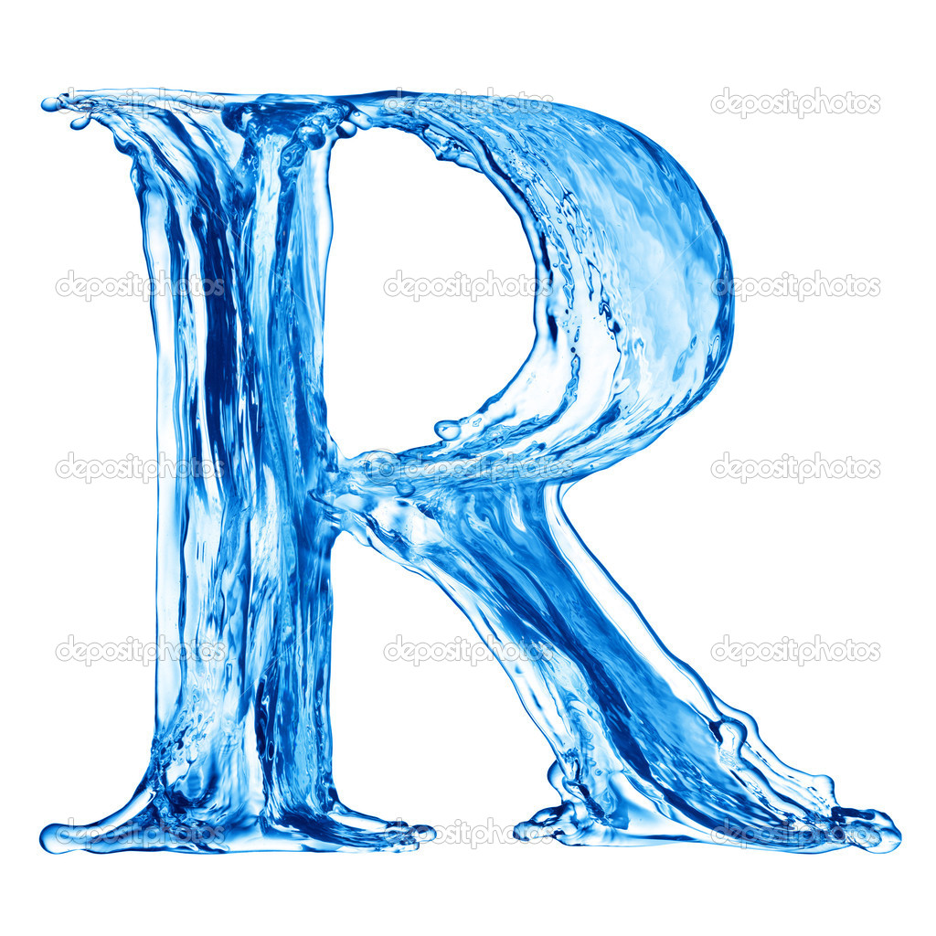 Water Letters Alphabet