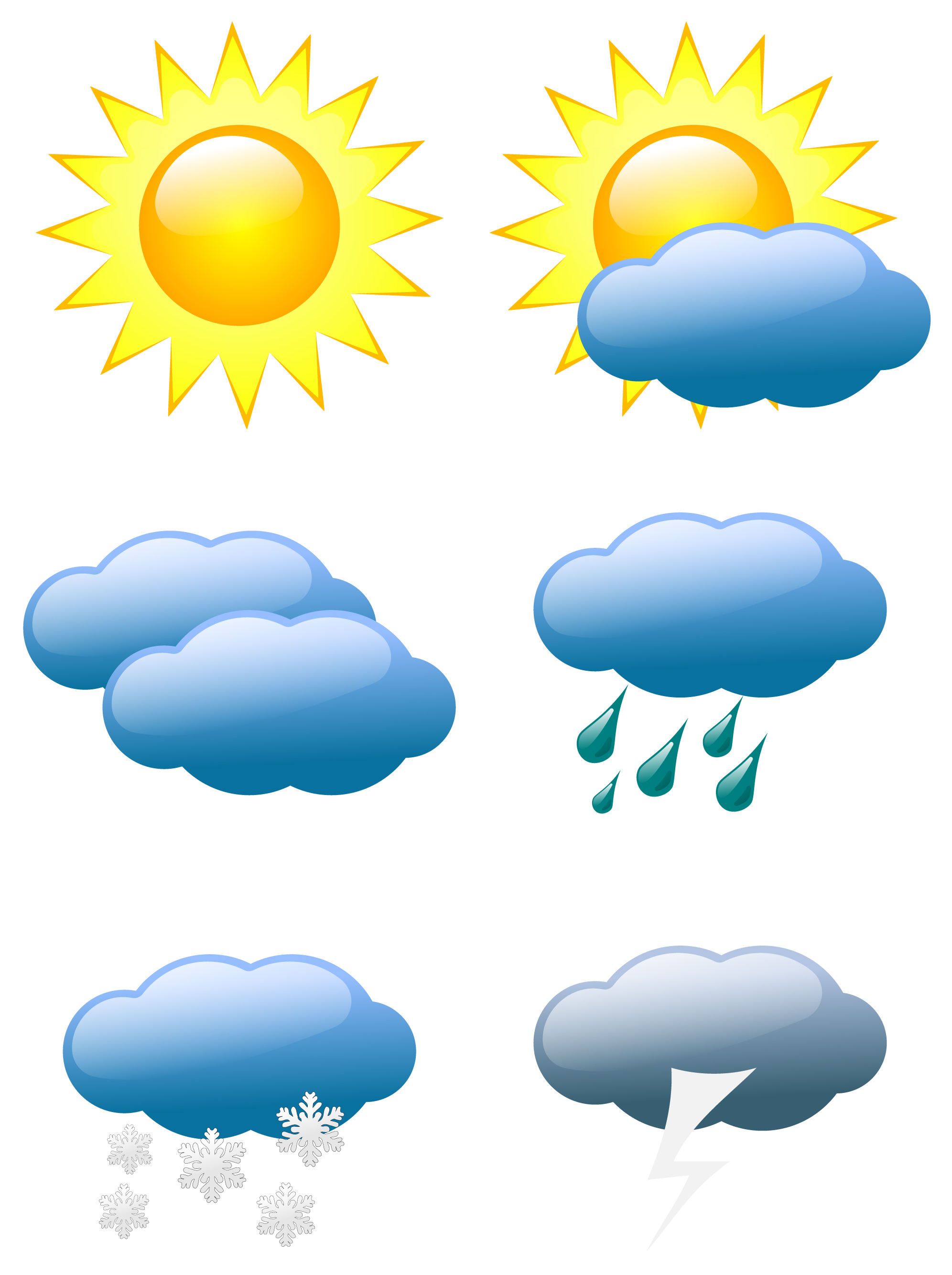 Weather Symbol Clip Art