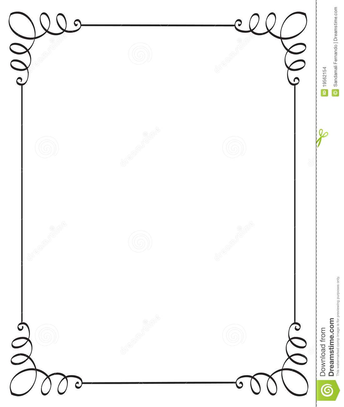 Wedding Invitation Borders Frames