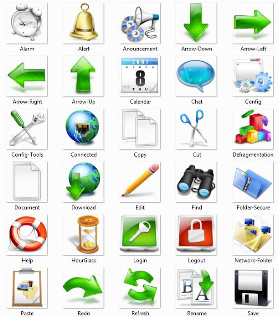 Windows 3D Icons Pack
