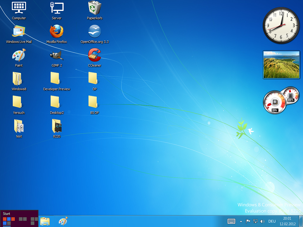 Windows 8 Desktop Icons Windows 8 Desktop Icons