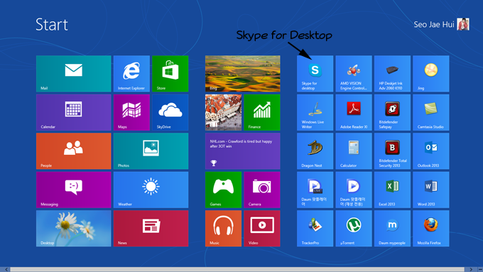 Windows 8 Metro Desktop Icons