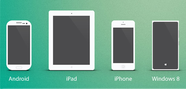 Windows Phone 8 PSD Template Windows Phone 8 PSD Template