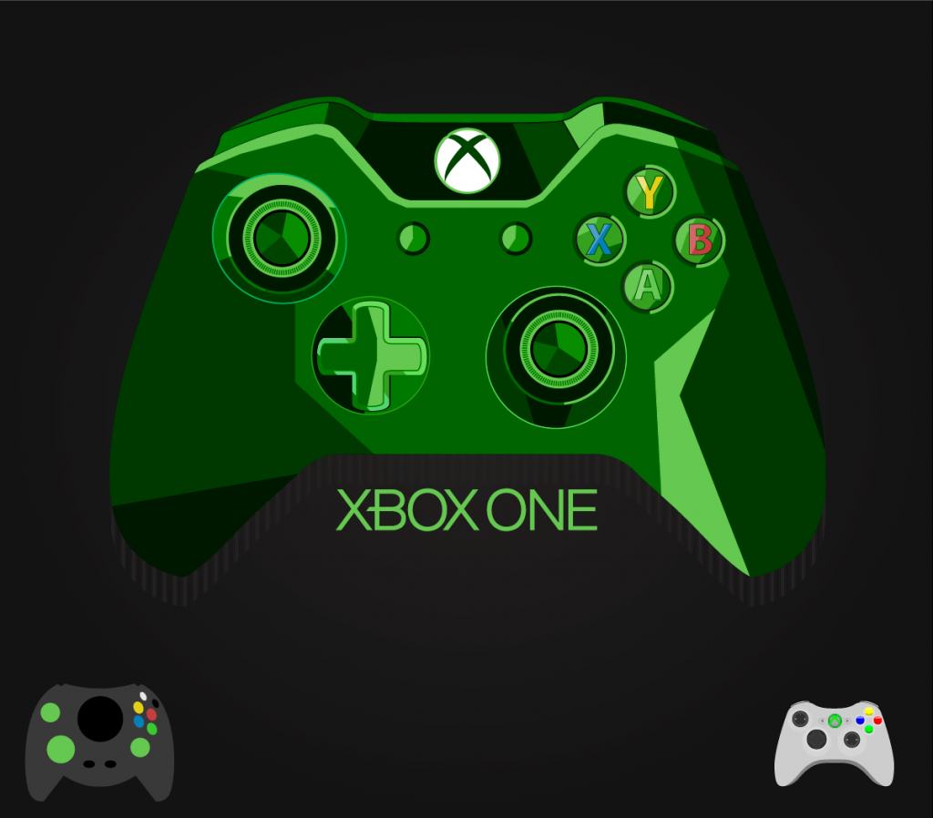 Xbox One Controller Vector