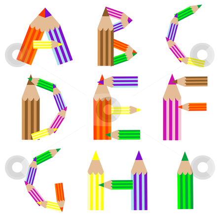 Alphabet Letters Clip Art