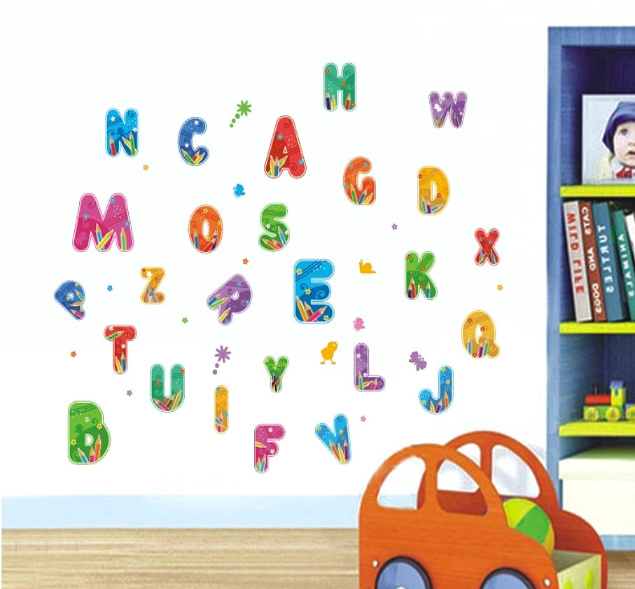 Alphabet Letters Wall Sticker