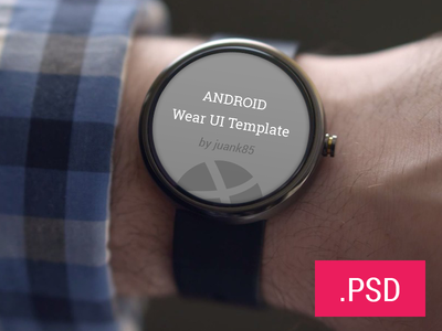 Android Watch Wear Templates Free