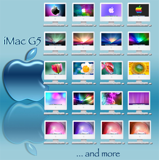 Apple iMac Desktop Icons