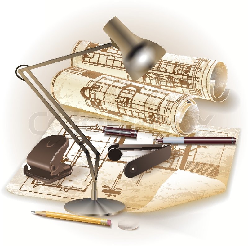 Architectural Drawing Clips Art Tool