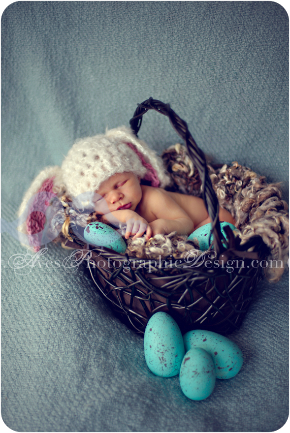Baby Easter Photography Idea