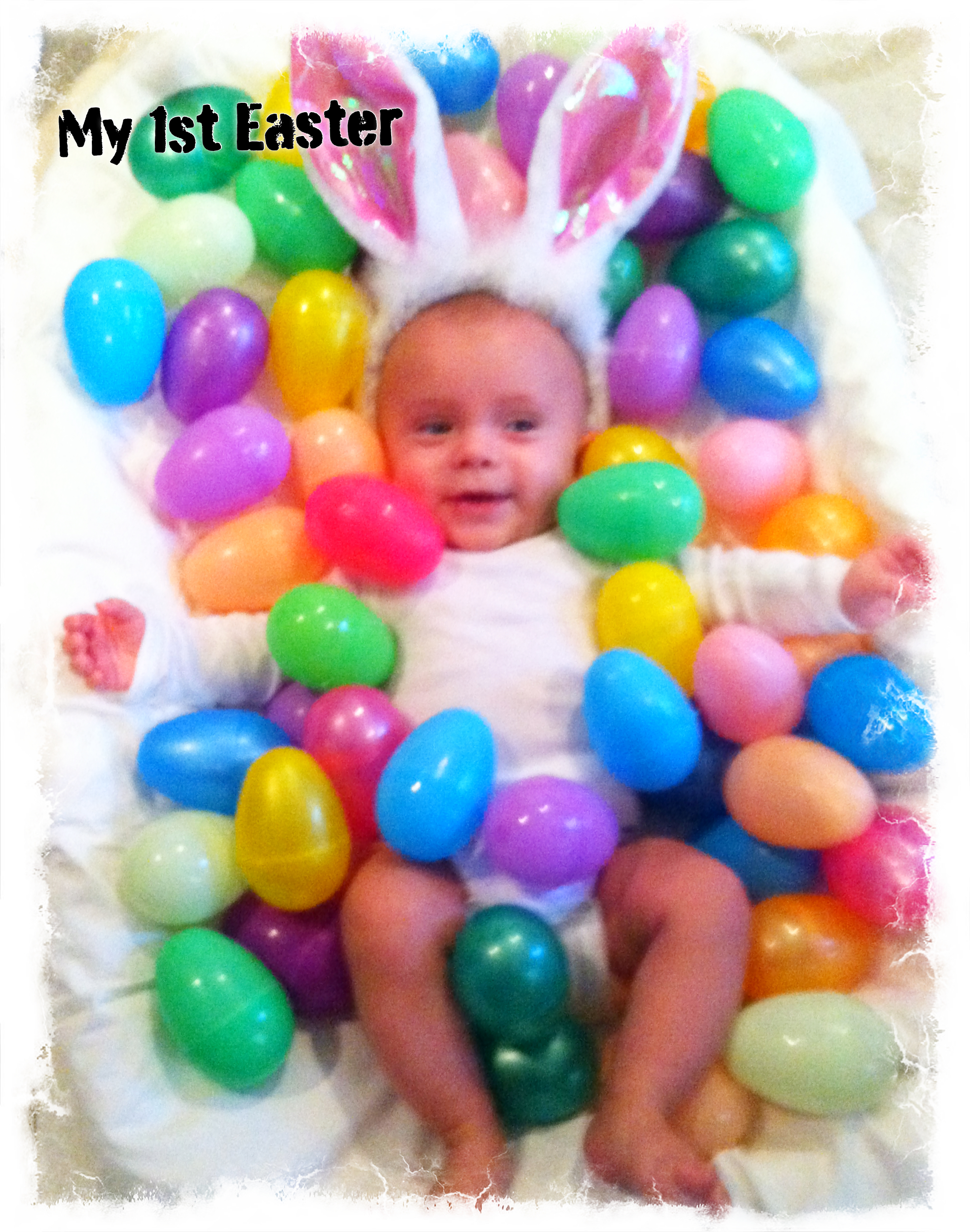 Baby Easter Photography Idea