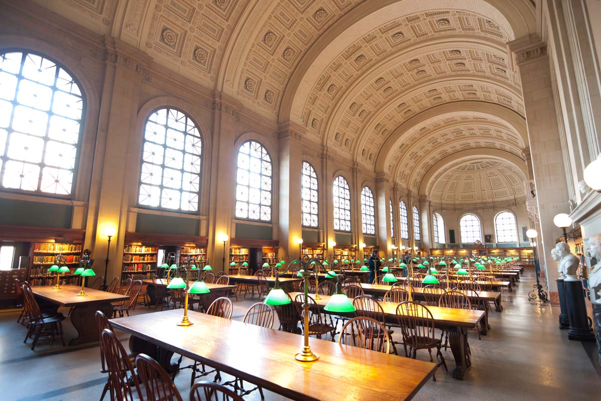 Bates Hall Boston Public Library