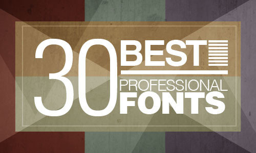 Best Professional Font Logos