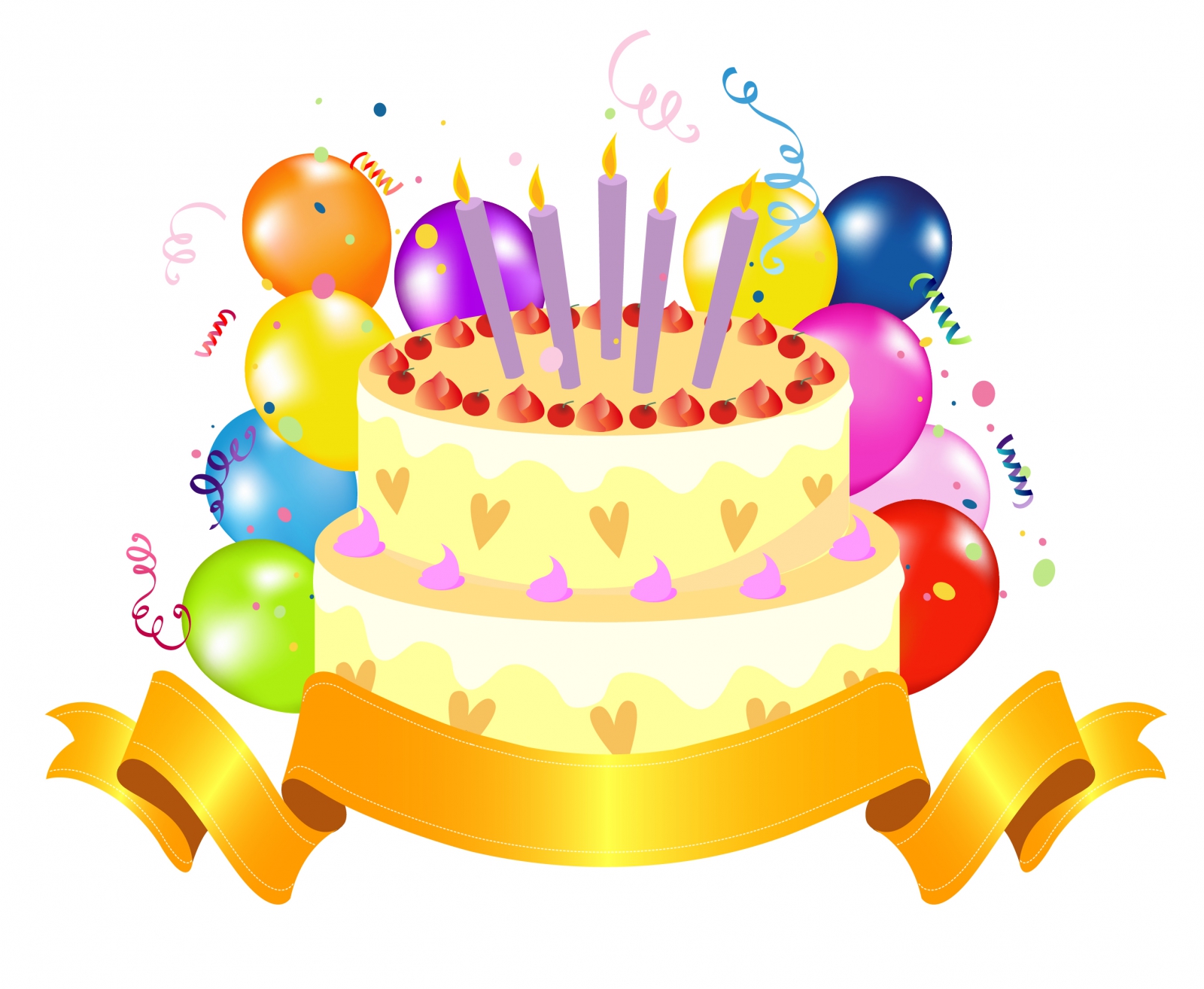 Birthday Cake Vector Free Download