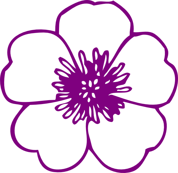 Black and White Flower Coloring Pages