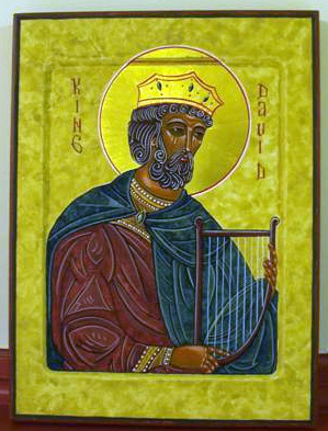 Black Russian Icons King David