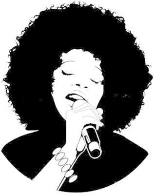 Black Singers with Afros Black Singers with Afros