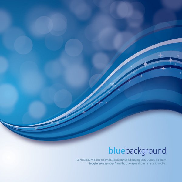 Blue Vector Graphics