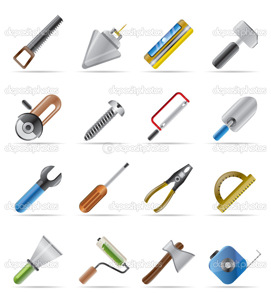 10 Construction Tools Icons Images