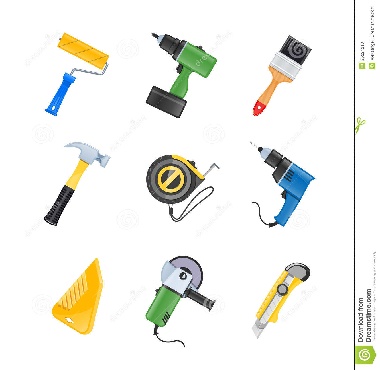 Building Tools Clip Art