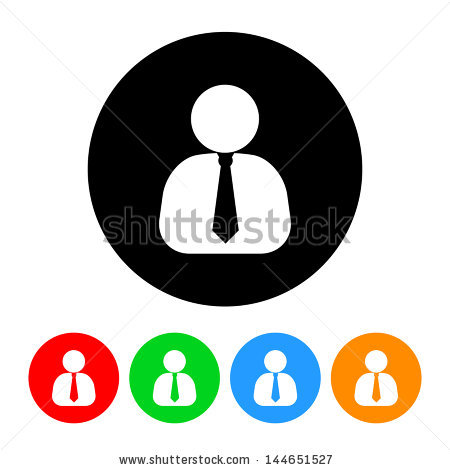 Business Person Icon Vector