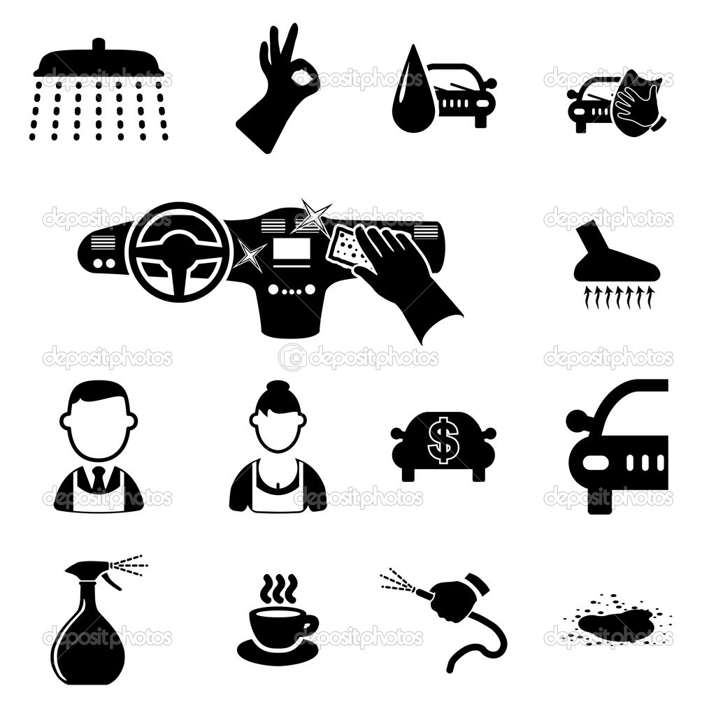 Car Wash Vector Icon Car Wash Vector Icon