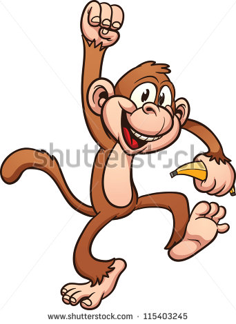 Cartoon Monkey Clip Art