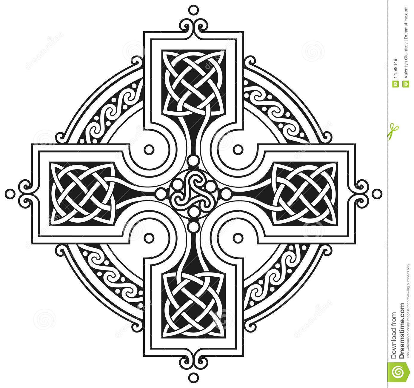 Celtic Cross Vector