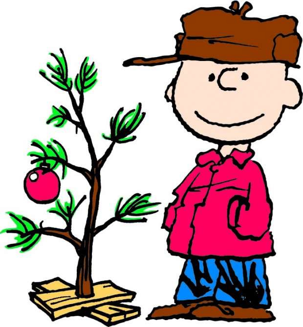 Charlie Brown Christmas Tree Art