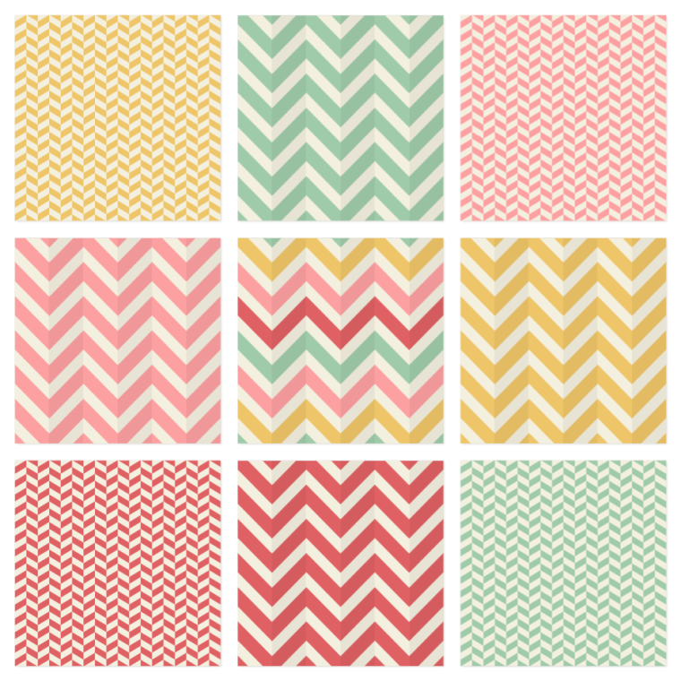 Chevron Herringbone Pattern