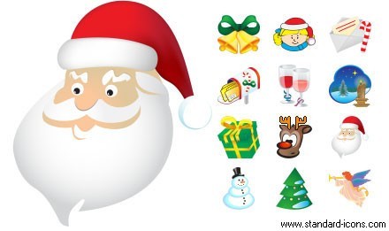 8 Christmas Desktop Icons Images