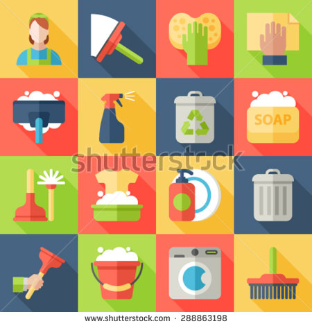 Cleaning Flat Icon