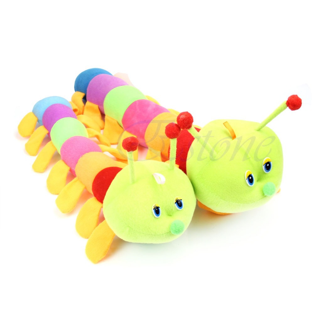 Colorful Stuffed Caterpillar Toy