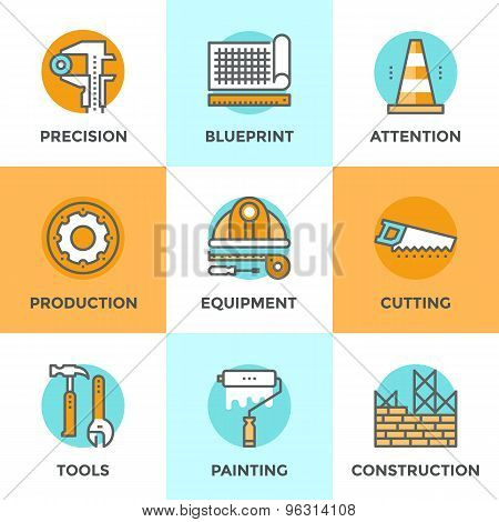 Construction Equipment Icons