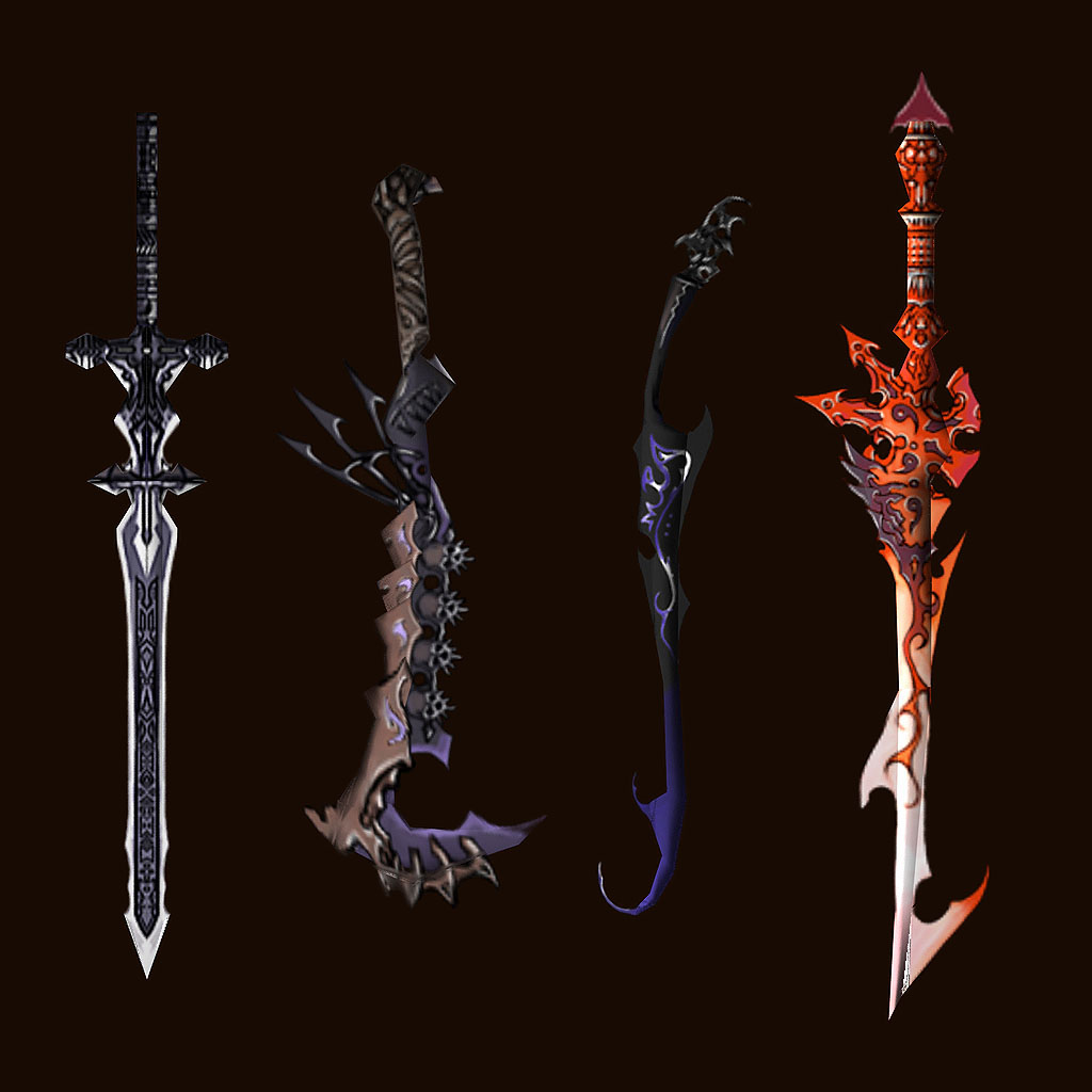 Cool Anime Sword Designs