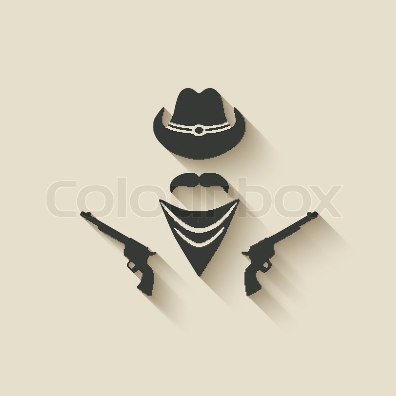 Cowboy Hat Silhouette Vector