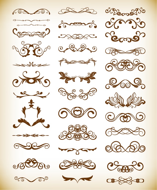 Decorative Design Elements Vector