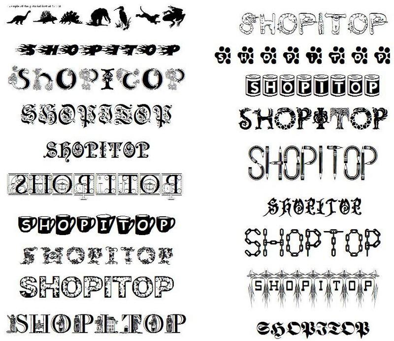 Different Tattoo Styles Fonts