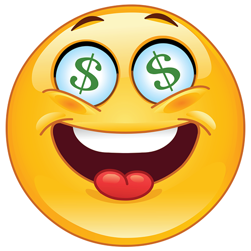 Dollar Sign Emoticon