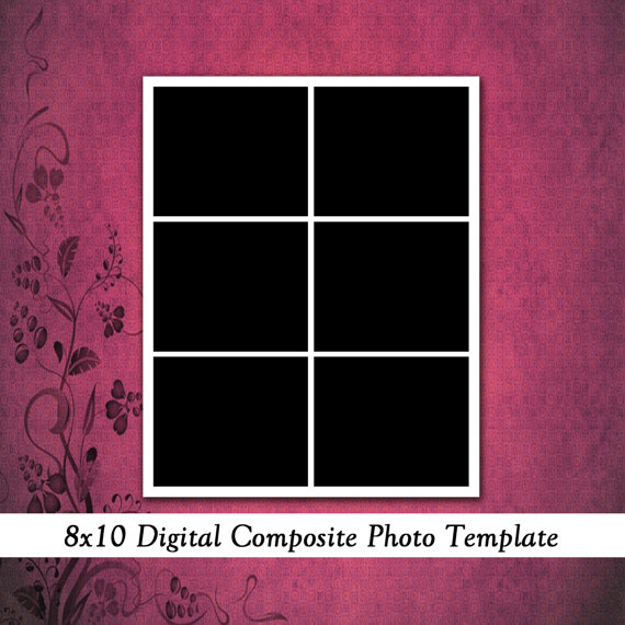 Elements Collage Templates 8X10