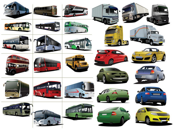 10 Vehicle PowerPoint Icons Images