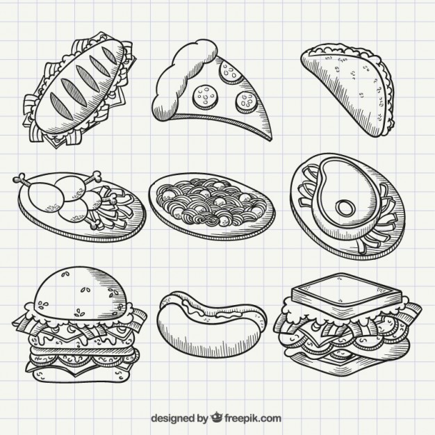Fast Food Vector Free Download