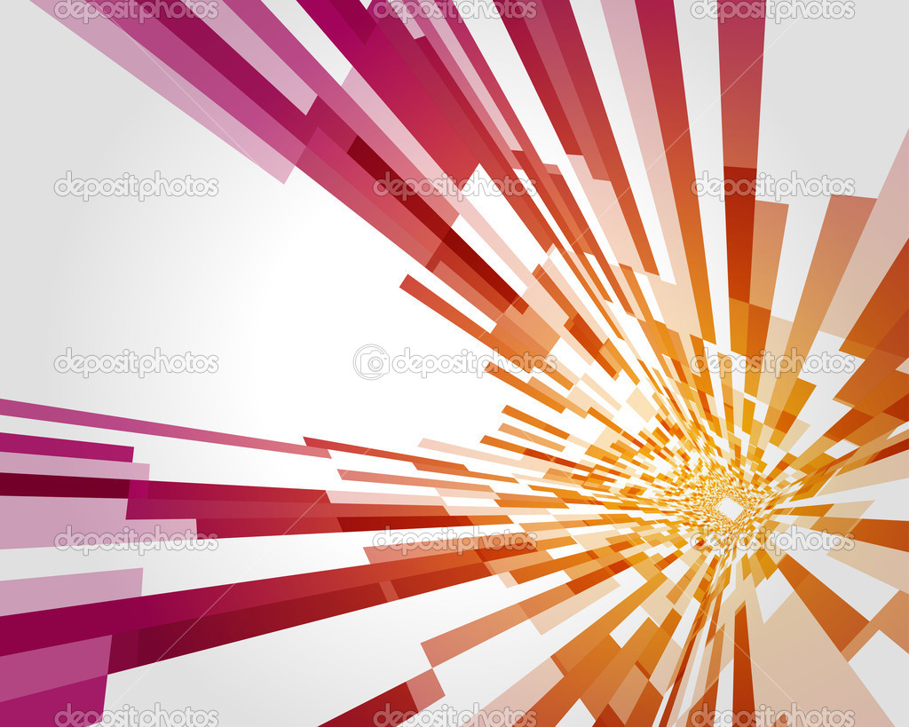 Flowing Abstract Lines Vector