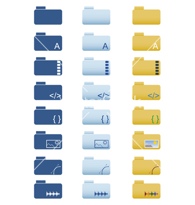 Folder Icon Set