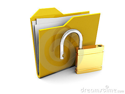Folder Icon with Lock