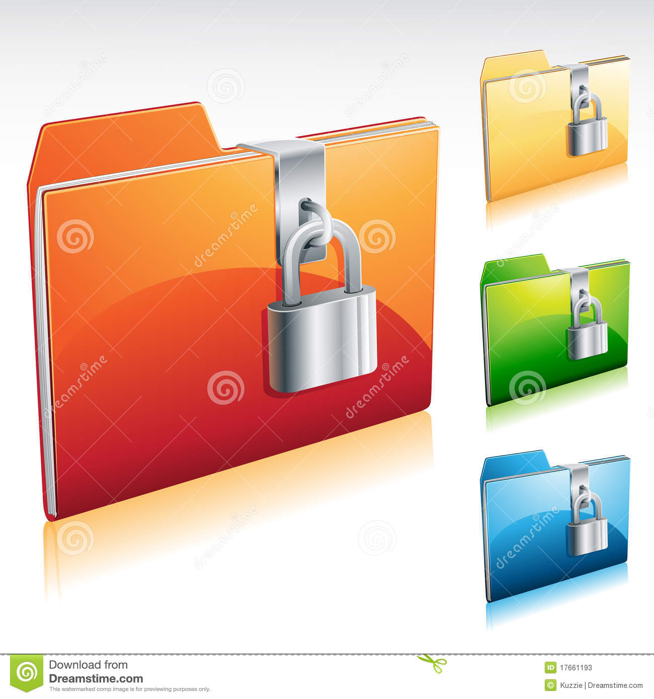 Folder Lock Icon