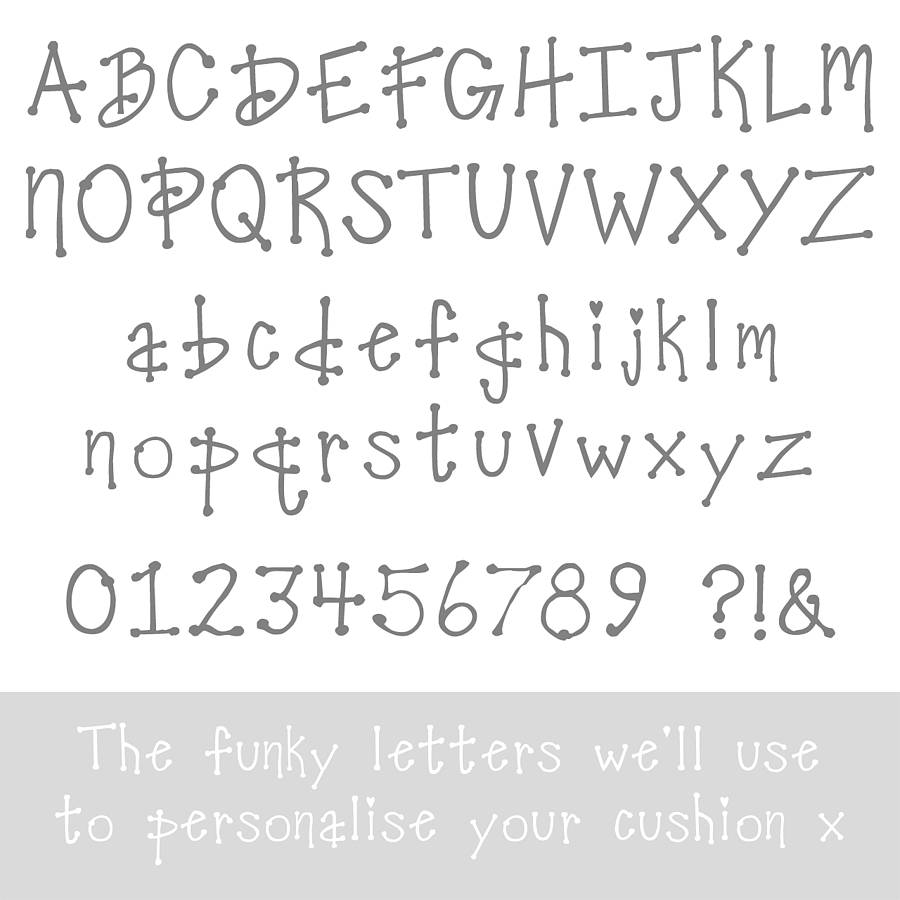 Font Pirate Alphabet Letters