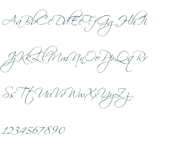 Font Scriptina Regular